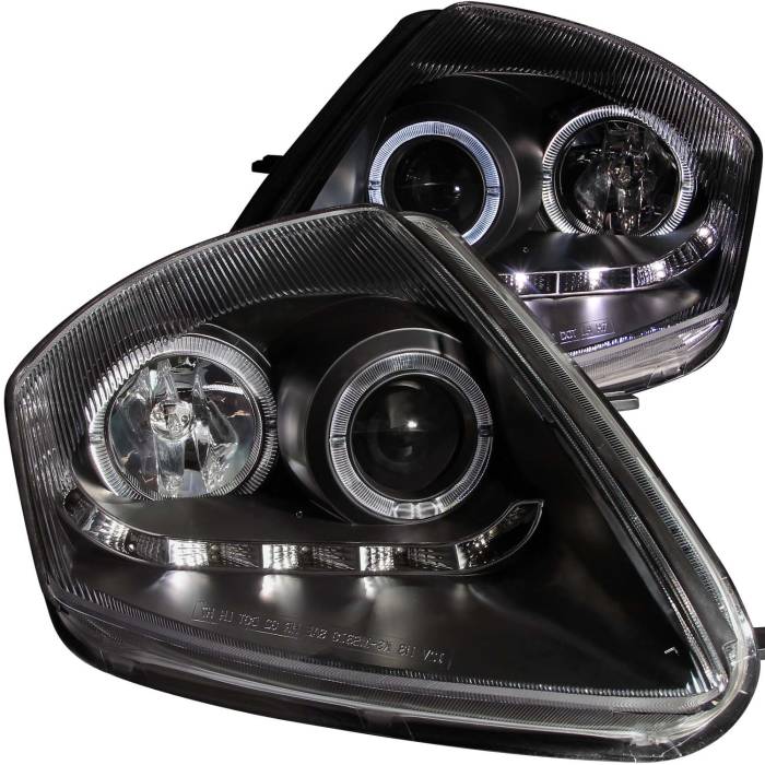 Anzo USA - Anzo USA Projector Headlight Set w/Halo 121419