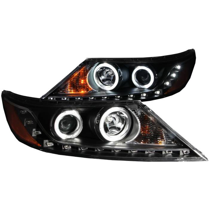 Anzo USA - Anzo USA Projector Headlight Set w/Halo 111248