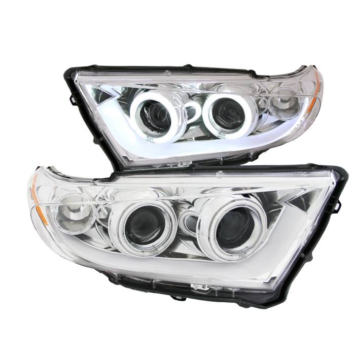 Anzo USA - Anzo USA Projector Headlight Set w/Halo 111261