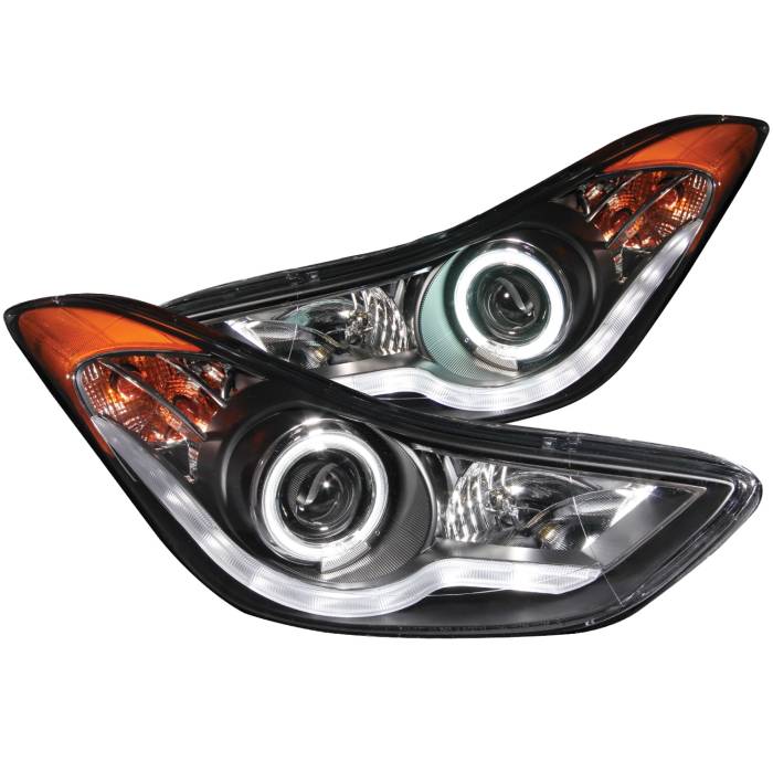 Anzo USA - Anzo USA Projector Headlight Set w/Halo 121456