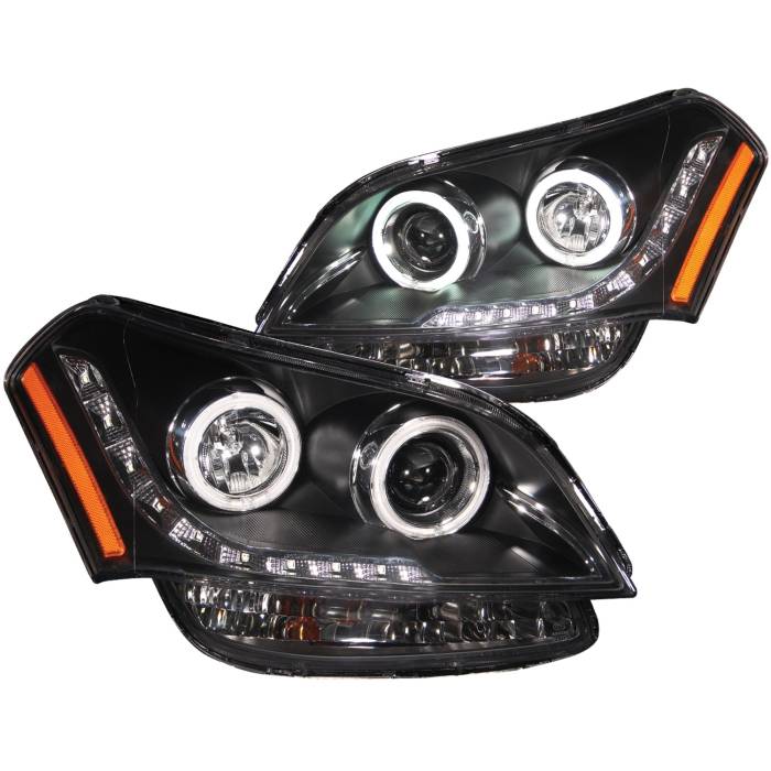 Anzo USA - Anzo USA Projector Headlight Set w/Halo 121469