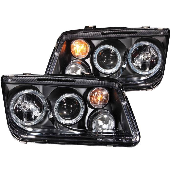 Anzo USA - Anzo USA Projector Headlight Set w/Halo 121369