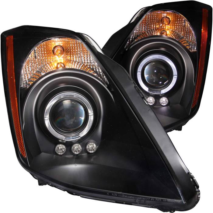 Anzo USA - Anzo USA Projector Headlight Set w/Halo 121444