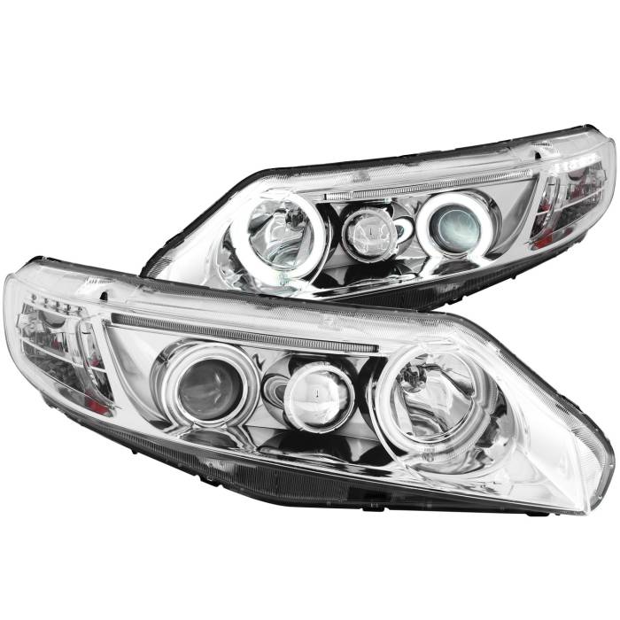 Anzo USA - Anzo USA Projector Headlight Set w/Halo 121061