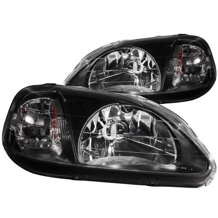 Anzo USA - Anzo USA Crystal Headlight Set 121070