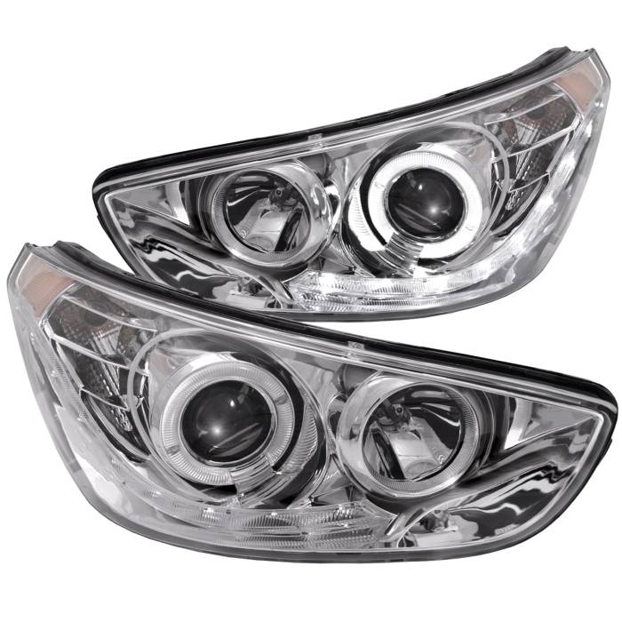Anzo USA - Anzo USA Projector Headlight Set w/Halo 121475