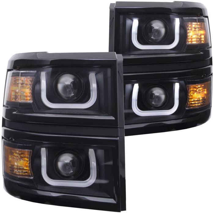 Anzo USA - Anzo USA Projector Headlight Set 111302