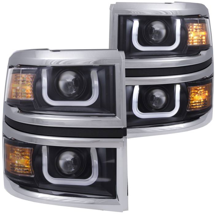 Anzo USA - Anzo USA Projector Headlight Set 111309