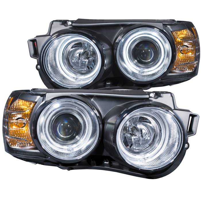 Anzo USA - Anzo USA Projector Headlight Set w/Halo 121489