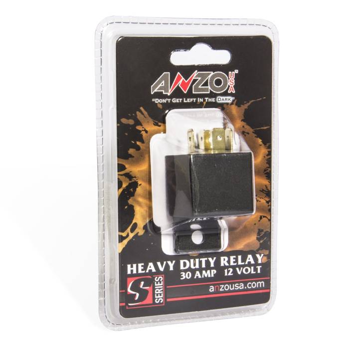 Anzo USA - Anzo USA 12-Volt DC 30 Amp Relay 851063