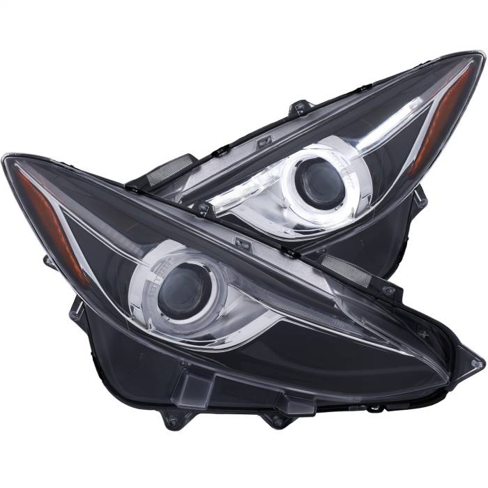Anzo USA - Anzo USA Projector Headlight Set w/Halo 121522