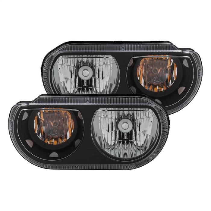 Anzo USA - Anzo USA Crystal Headlight Set 121526