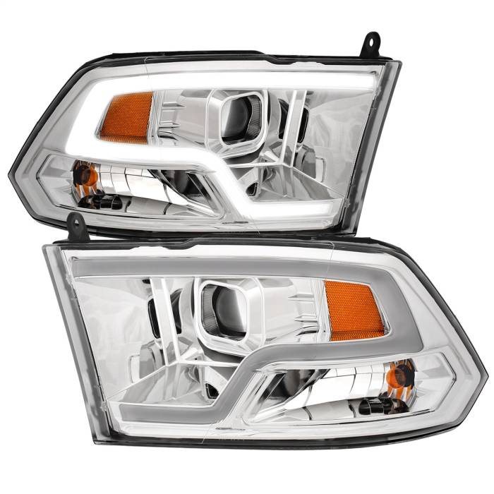 Anzo USA - Anzo USA Projector Headlight Set w/Halo 111405