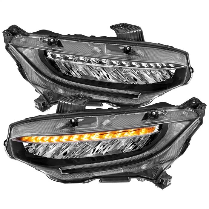 Anzo USA - Anzo USA Projector Headlight Set 121527