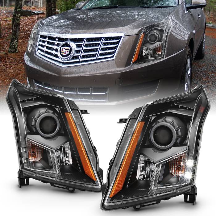 Anzo USA - Anzo USA Projector Headlight Set w/Halo 111477