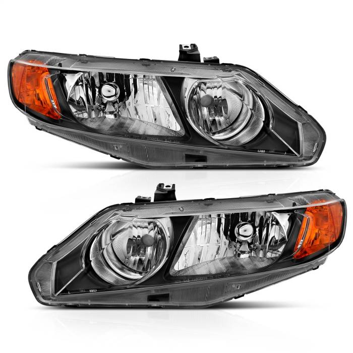 Anzo USA - Anzo USA Crystal Headlight Set 121547