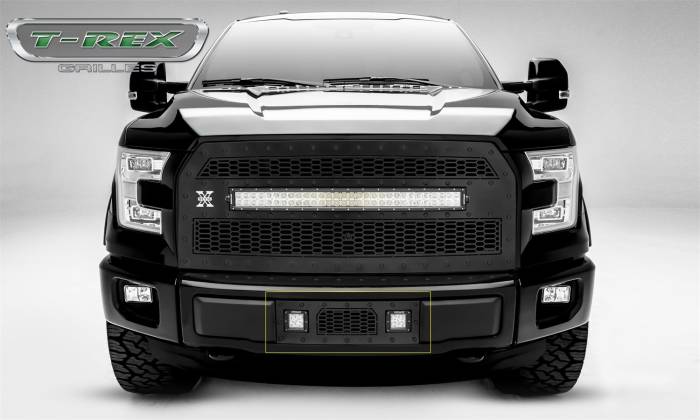 T-Rex Grilles - T-Rex Grilles Stealth Laser Torch Series Grille 7325731-BR