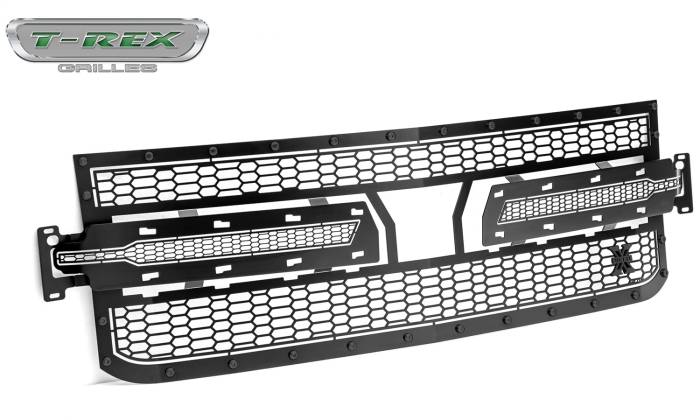 T-Rex Grilles - T-Rex Grilles Stealth Laser X Series Grille 7711261-BR