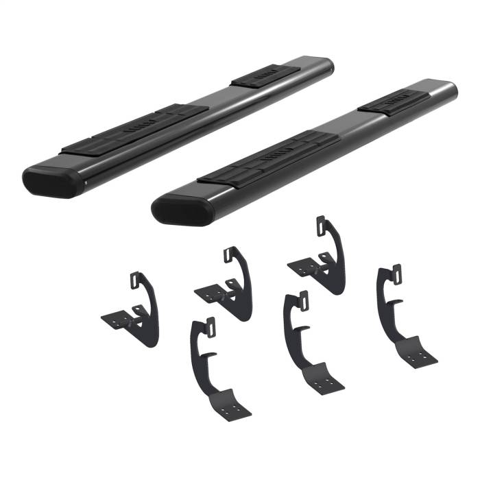 ARIES - ARIES The Standard 6 in. Oval Nerf Bar w/Mounting Brackets 4445009