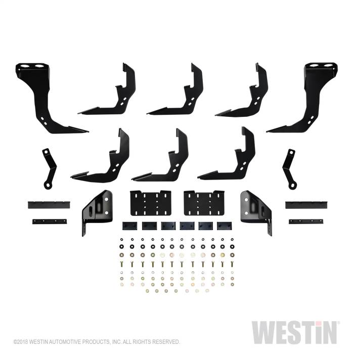 Westin - Westin R5 Modular Wheel to Wheel Nerf Step Bars 28-534685