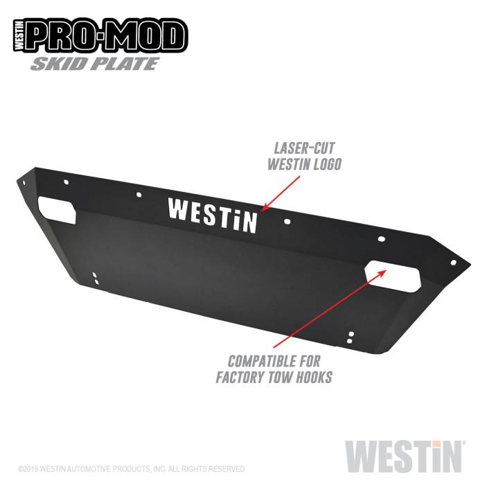 Westin - Westin Pro-Mod Skid Plate 58-71185
