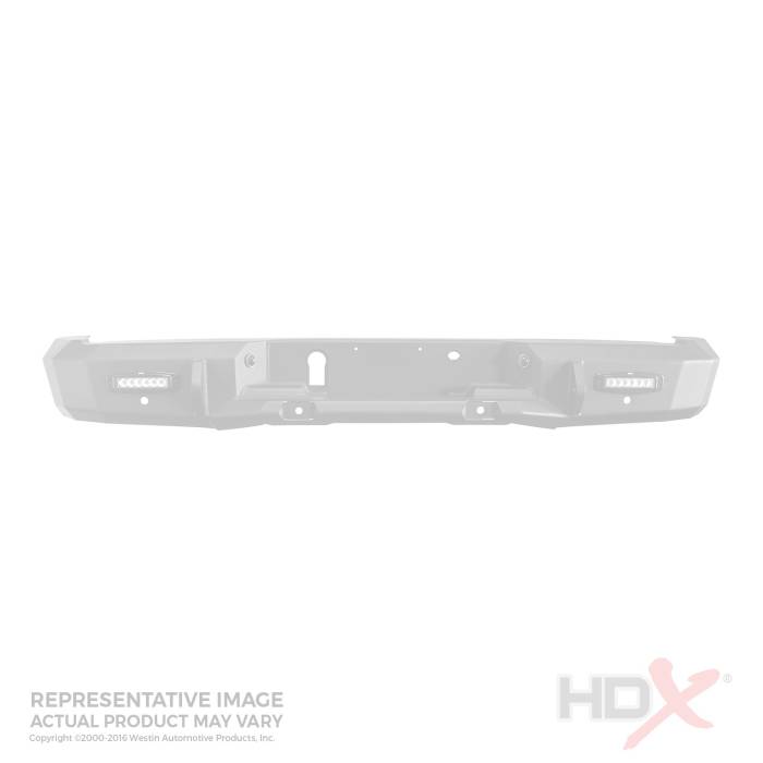 Westin - Westin HDX Rear Bumper 58-26091R