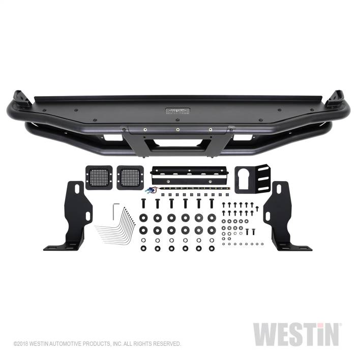 Westin - Westin Outlaw Rear Bumper 58-81055