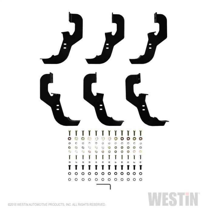Westin - Westin PRO TRAXX 5 Oval Nerf Step Bars 21-54130