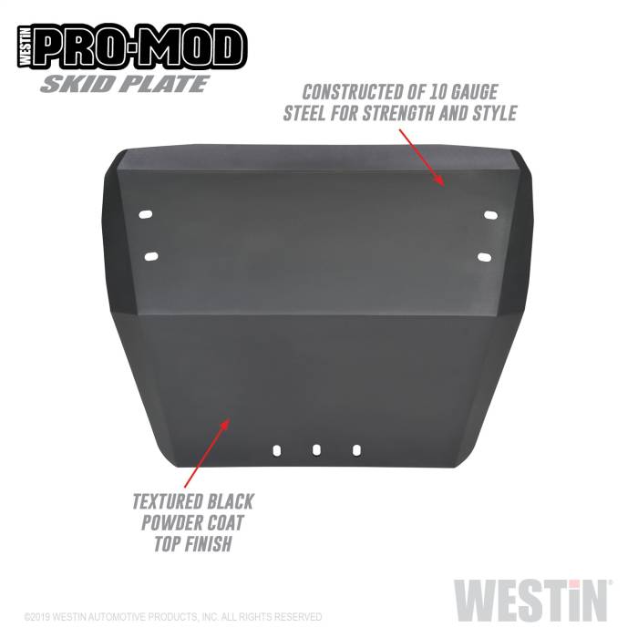 Westin - Westin Outlaw Bumper Skid Plate 58-71085