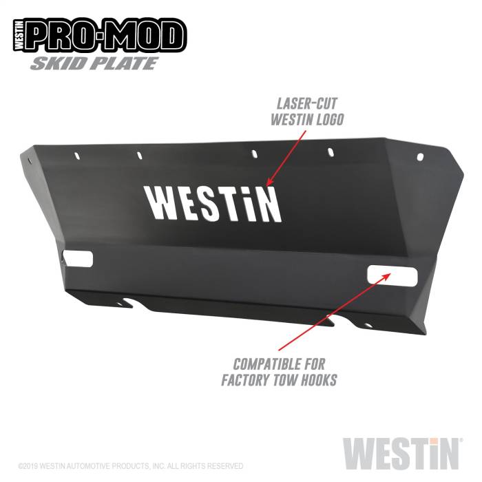 Westin - Westin Pro-Mod Skid Plate 58-71155