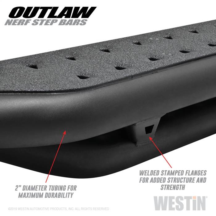 Westin - Westin Outlaw Nerf Step Bars 58-53835
