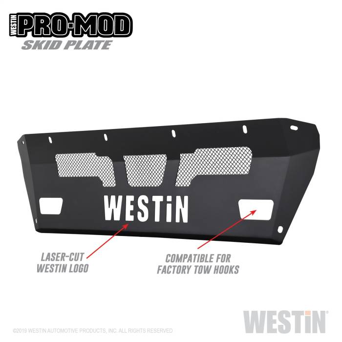 Westin - Westin Pro-Mod Skid Plate 58-71165