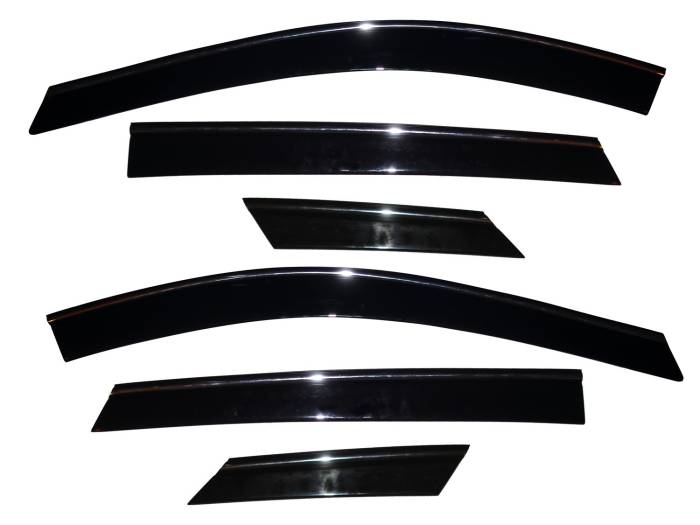 Auto Ventshade - Auto Ventshade Ventvisor Low Profile Deflector 6 pc. 796003