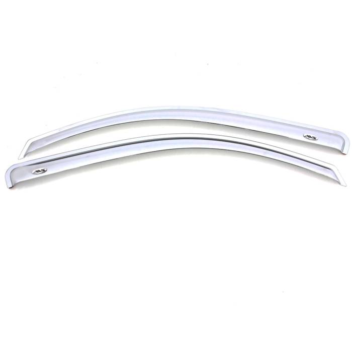 Auto Ventshade - Auto Ventshade Chrome Ventvisor Deflector 2 pc. 682445