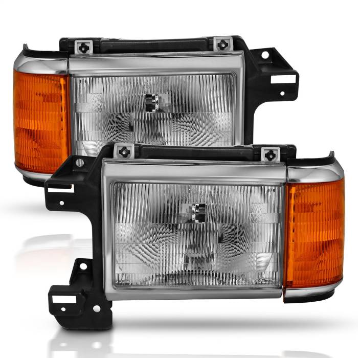 Anzo USA - Anzo USA Crystal Headlight Set 111449