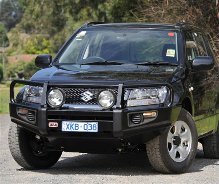 ARB 4x4 Accessories - ARB 4x4 Accessories Front Deluxe Bull Bar Winch Mount Bumper 3426050