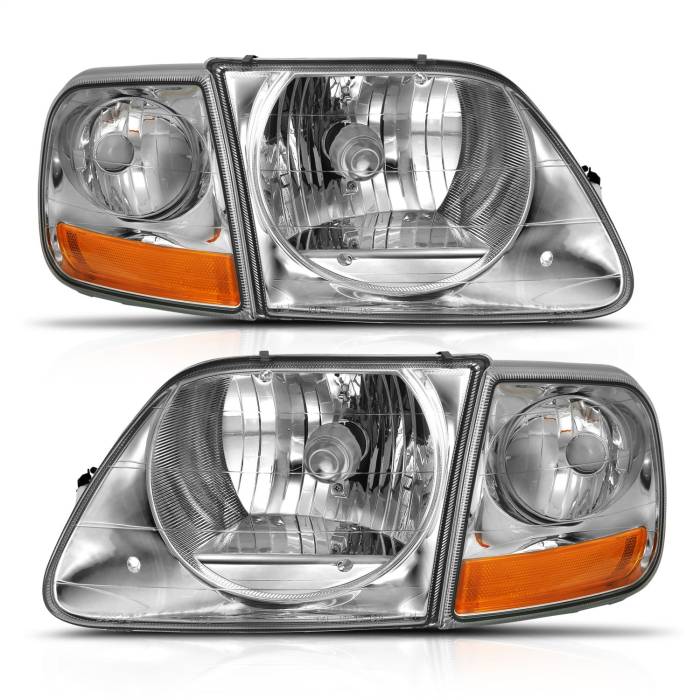 Anzo USA - Anzo USA Crystal Headlight Set 111438