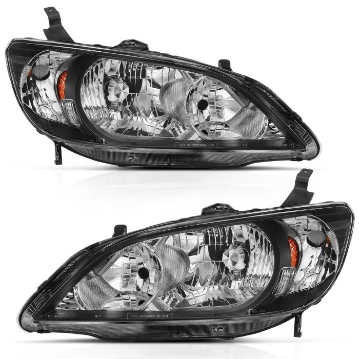 Anzo USA - Anzo USA Crystal Headlight Set 121535