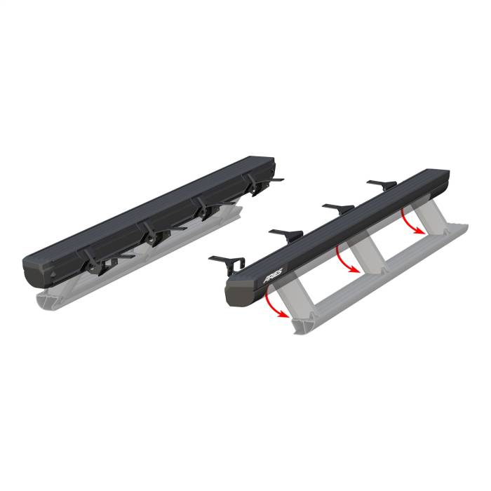 ARIES - ARIES ActionTrac Powered Running Boards 3047975