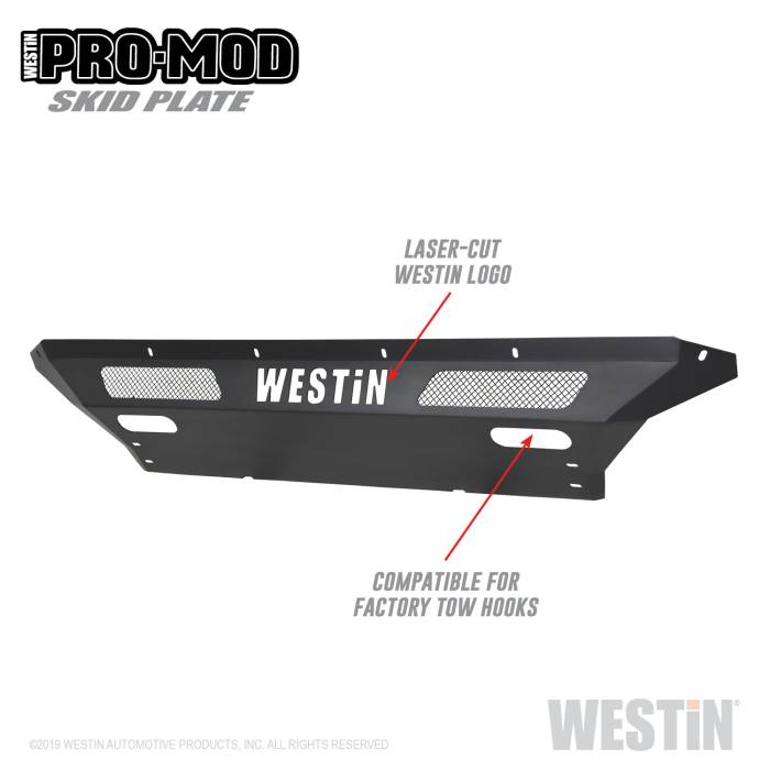 Westin - Westin Pro-Mod Skid Plate 58-71225