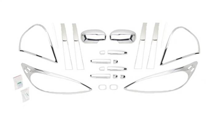 Putco - Putco Chrome Exterior Trim Accessory Kit 405064