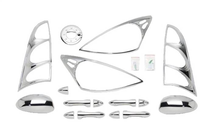 Putco - Putco Chrome Exterior Trim Accessory Kit 405070