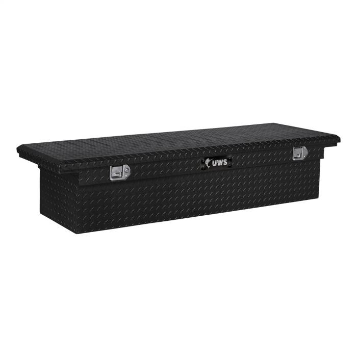 UWS - UWS Low Profile Series Single Lid Crossover Tool Box TBS-63-LP-BLK