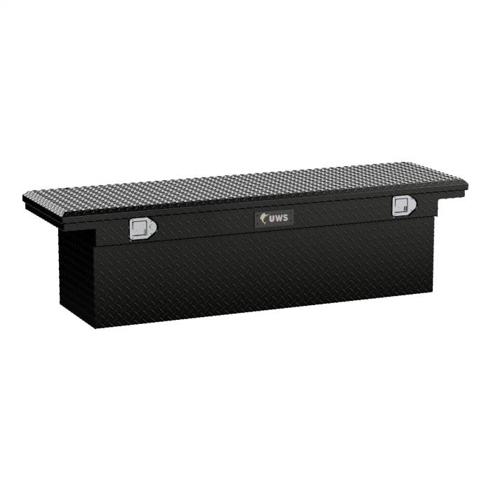 UWS - UWS Low Profile Series Single Lid Crossover Tool Box TBSD-69-LP-BLK