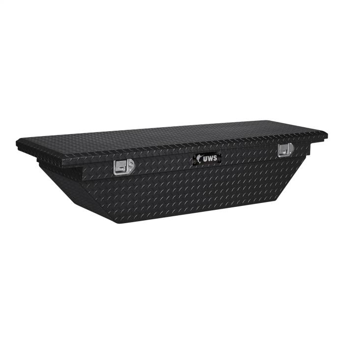 UWS - UWS Low Profile Series Single Lid Crossover Tool Box TBS-69-A-LP-BLK
