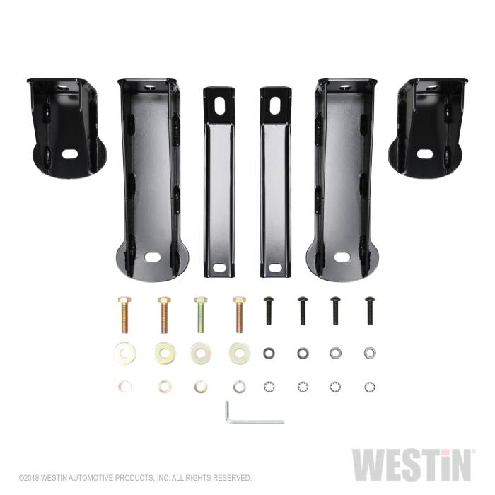 Westin - Westin Platinum 4 Oval Nerf Step Bars 21-4130