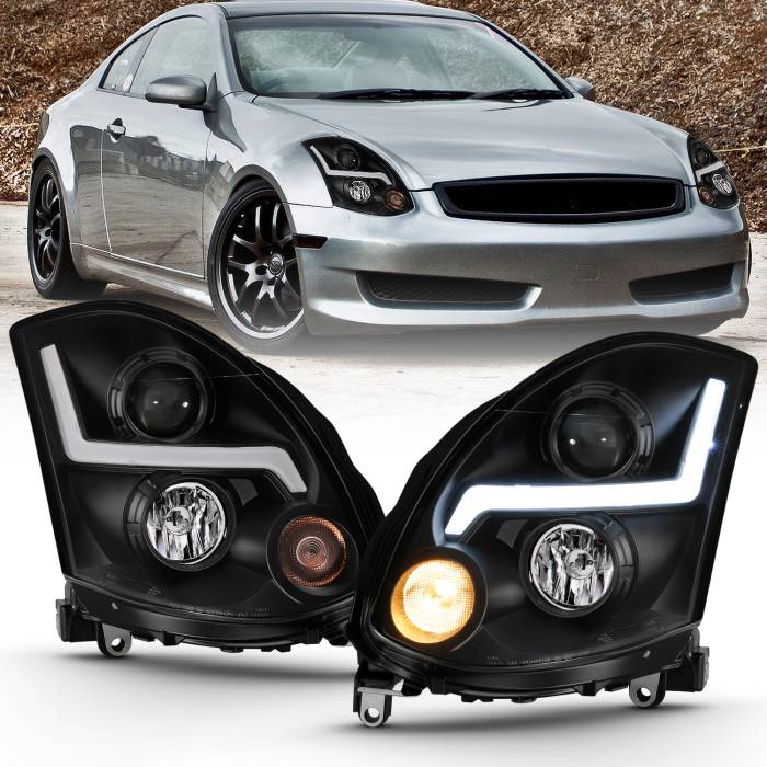 Anzo USA - Anzo USA Projector Headlight Set 121558