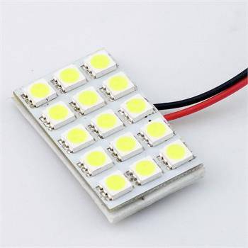 Race Sport - Race Sport 15 Chip 5050 LED Dome Panel (White) (RS-5050-15DOME-W)