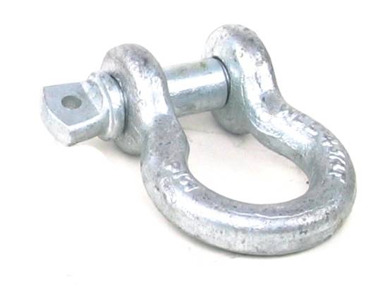 Bulldog Winch - Bulldog Winch 1" Bow Shackle, 17k lb WLL (20117)