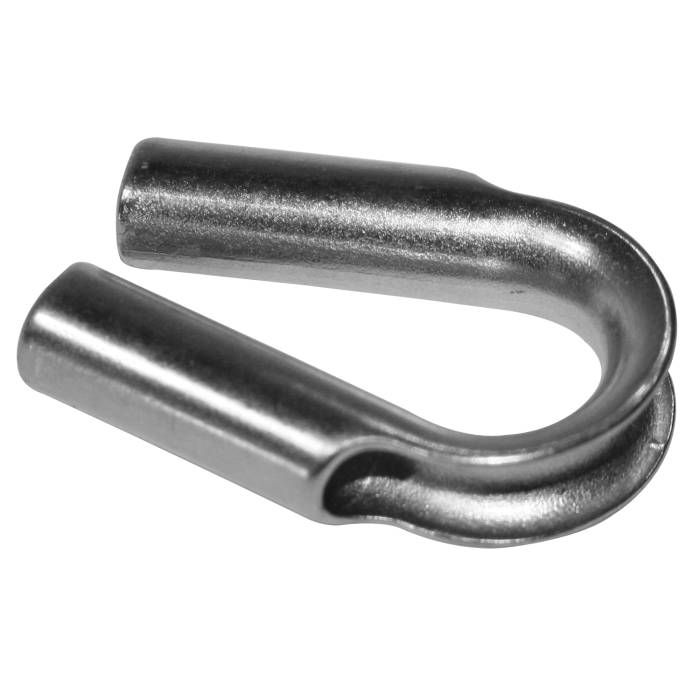Bulldog Winch - Bulldog Winch Tube Thimble, Stainless for Synthetic Rope 10mm (20093)